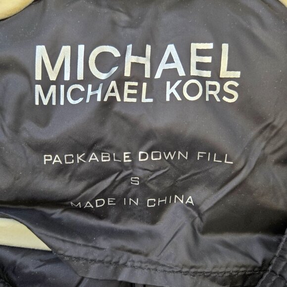 Michael Michael Kors Down Filled Packable Puffer Jacket Size Small - Picture 3 of 7